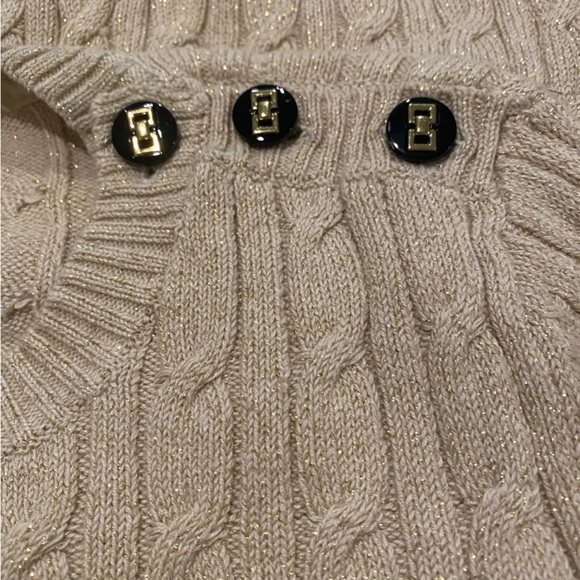 CHARTER CLUB GOLD SWEATER   NWT - Picture 2 of 11